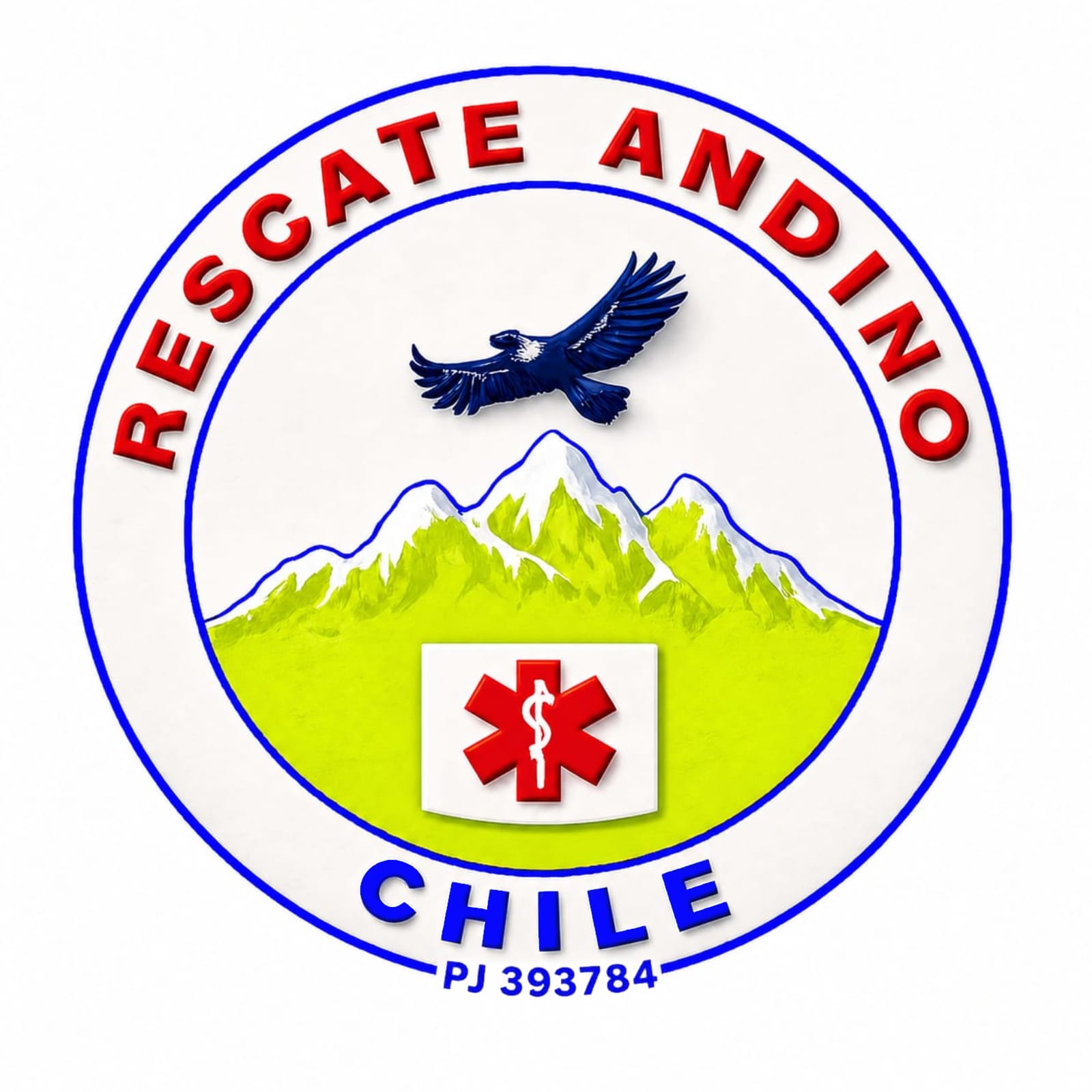 Insignia oficial de Rescate Andino Chile